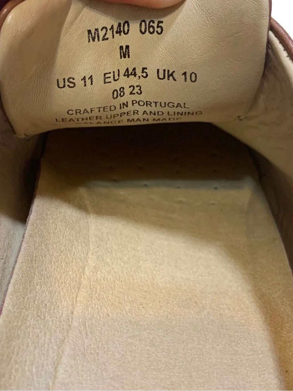 11 / Samuel Hubbard Market Cap Oxford shoes